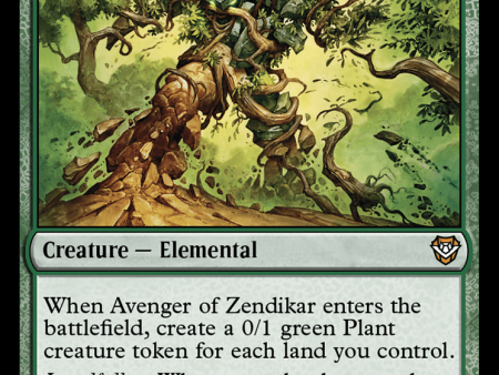 Avenger of Zendikar [Outlaws of Thunder Junction Commander] Online Hot Sale