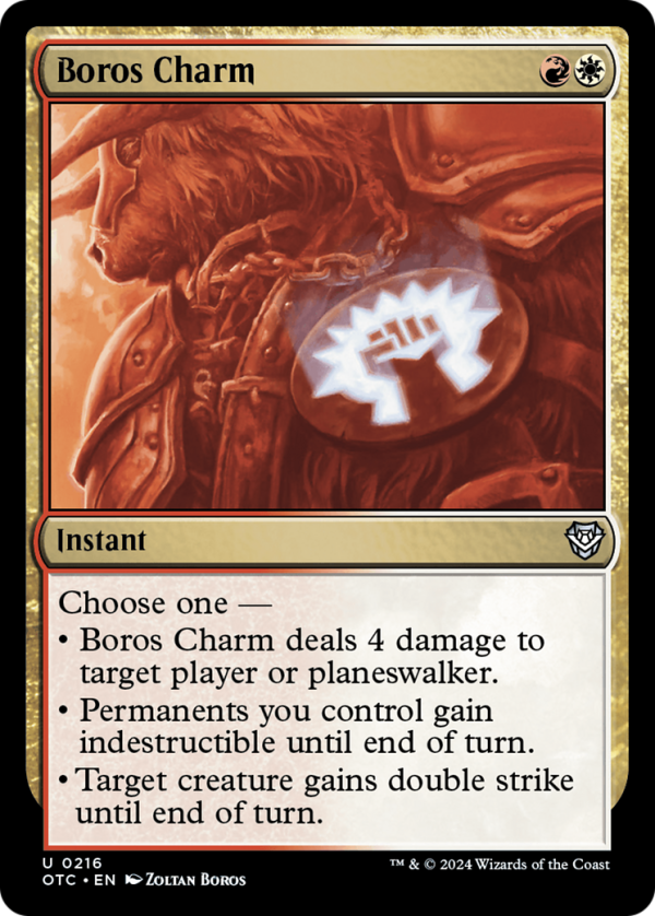 Boros Charm [Outlaws of Thunder Junction Commander] Online Hot Sale