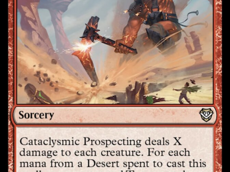 Cataclysmic Prospecting [Outlaws of Thunder Junction Commander] Cheap