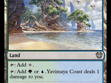 Yavimaya Coast [Outlaws of Thunder Junction Commander] Hot on Sale