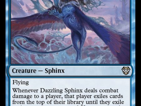 Dazzling Sphinx [Outlaws of Thunder Junction Commander] Online Sale