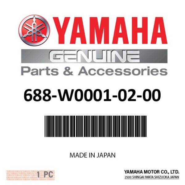 Yamaha - Gasket kit,pwr hd. - 688-W0001-02-00 Discount